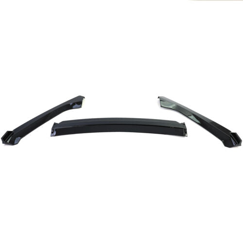 Gloss Black Performance Front Spoiler Lip for Seat Leon 5F Cupra 12-20