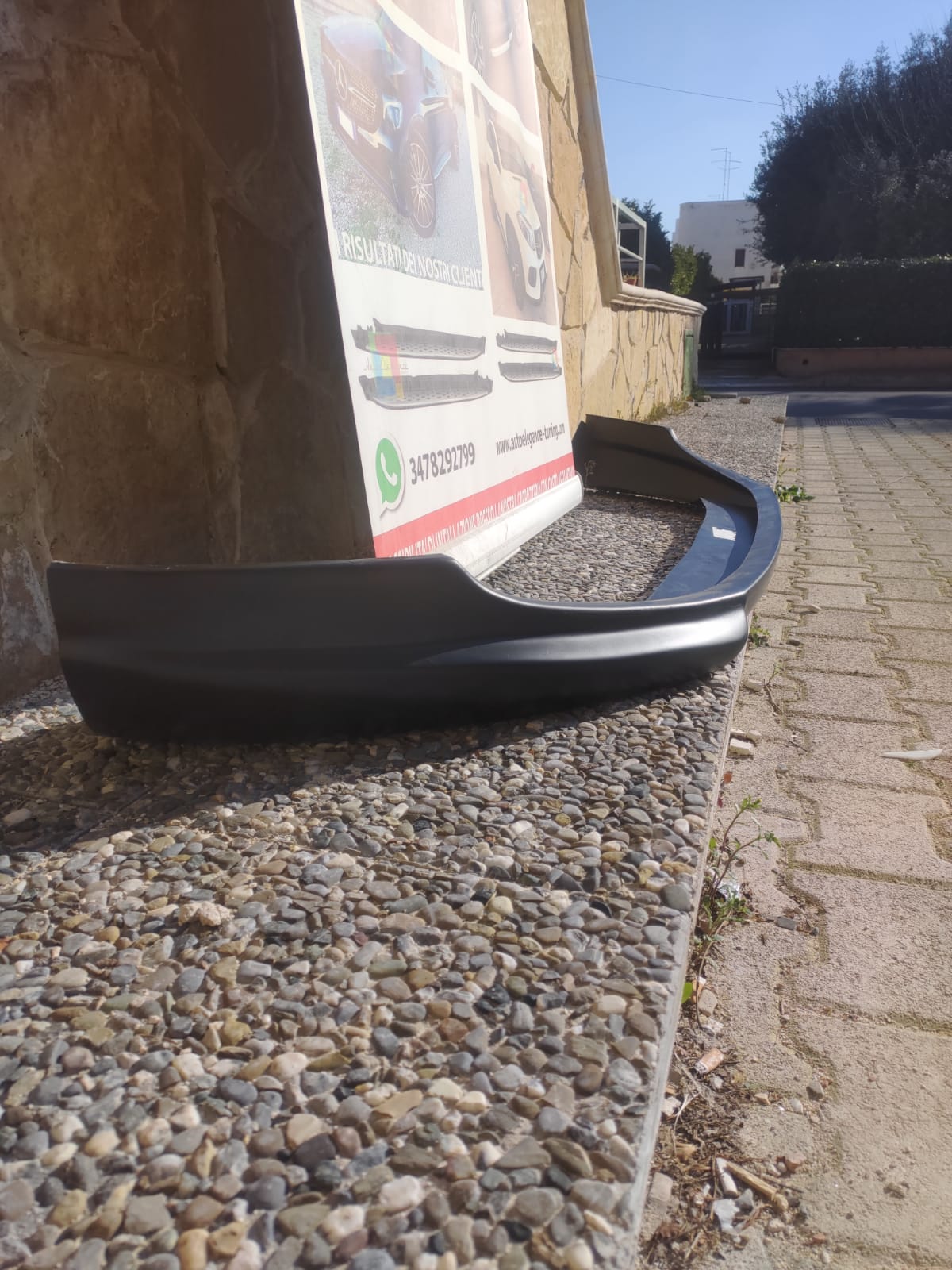 LIP UNDER BUMPER VW GOLF VI 6 2008-2013 FRONT SPOILER TUNING ABS 0120