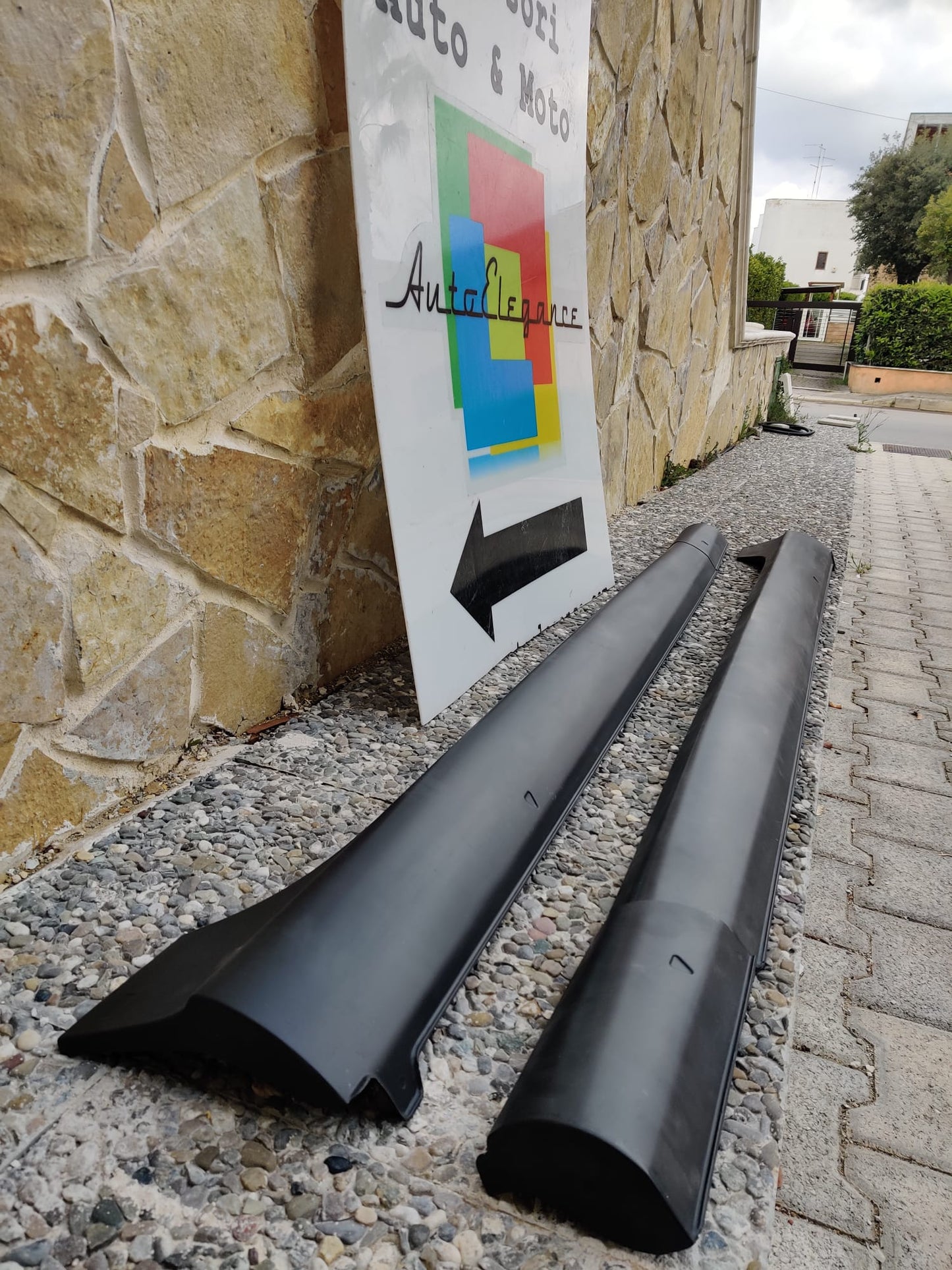 AUDI A4 B8 AVANT BERLINA 2008-2012 MINIGONNE LATERALI SPORTIVE SOTTO POTA S4 RS4 AUTOELEGANCERICAMBI