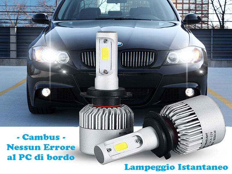 BMW 3 SERIES E91 LED LOW BEAM HEADLIGHTS INSTANT FLASH 6000K