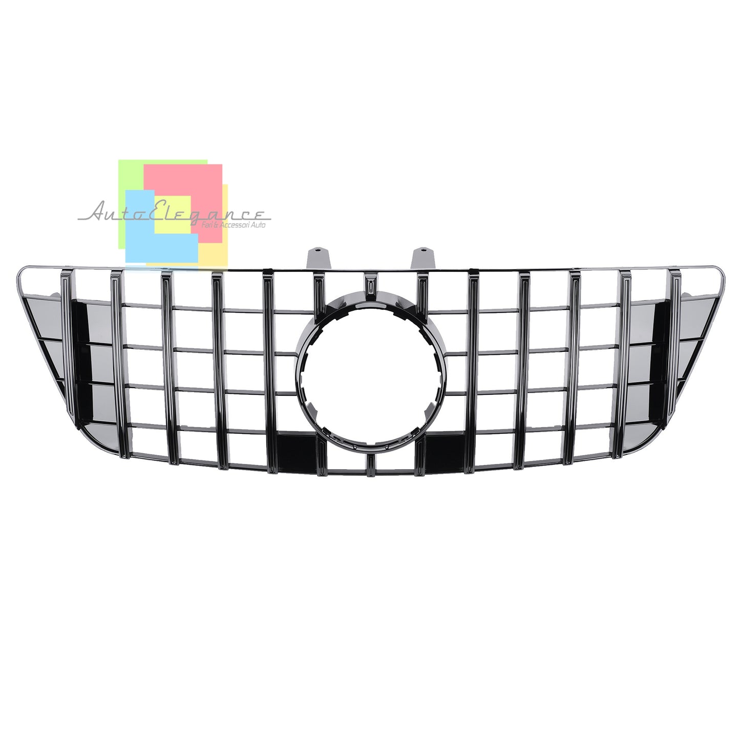MERCEDES ML W164 2009-2011 AMG FRONT GRILLE GLOSS BLACK