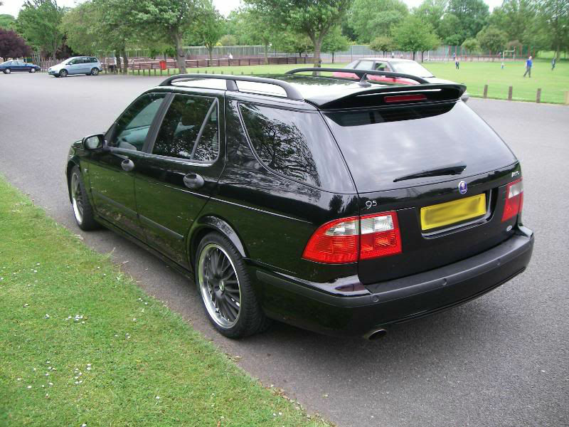 REAR WINDOW SPOILER SAAB 95 9-5 STATION WAGON SPORTY LOOK WING
