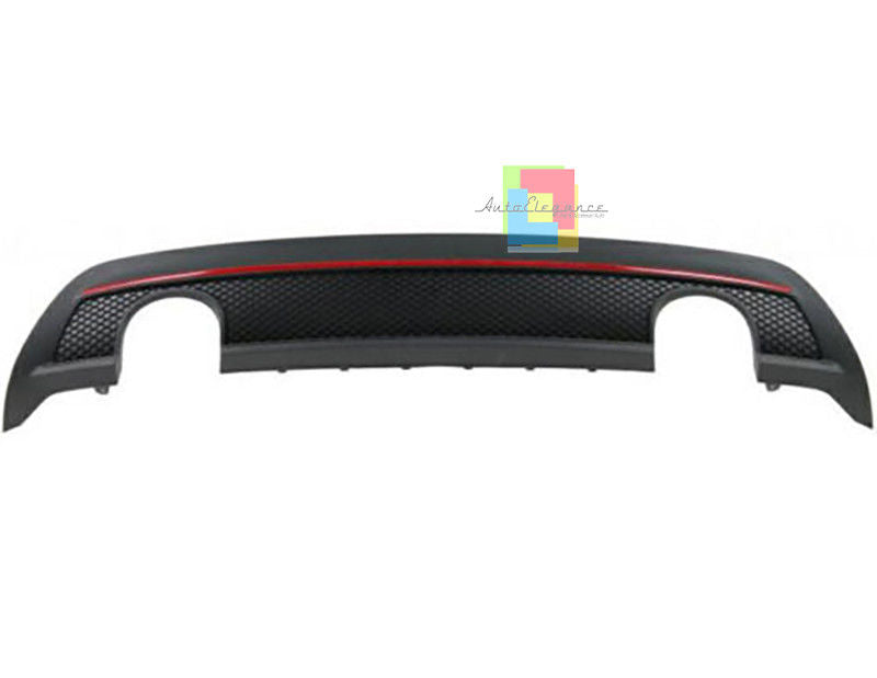 DIFFUSORE AMG LOOK MERCEDES CLASSE A W176 DAL 2012+ POSTERIORE PROFILO ROSSO