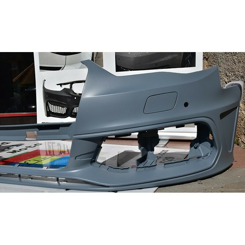SLINE FRONT BUMPER - AUDI A3 8V 2012 TO 2016 SPORTBACK SEDAN IN ABS