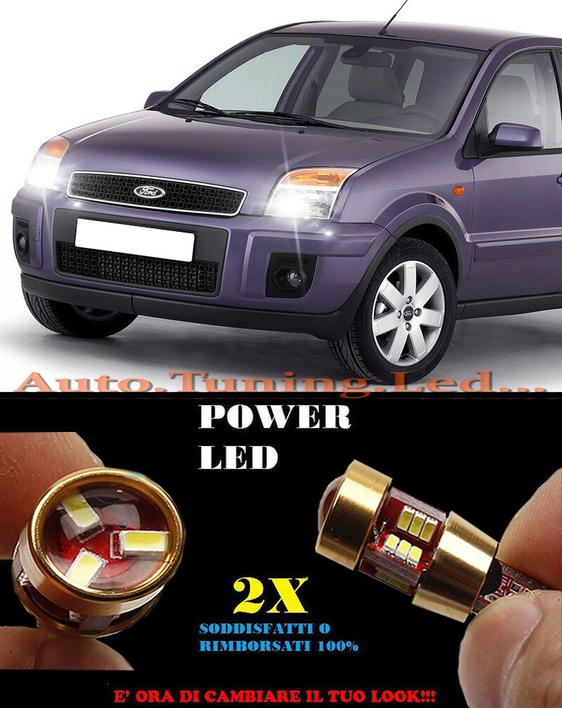LUCI POSIZIONE FORD FUSION 2002-2012 CANBUS T10 BIANCO 27 LED SUPER QUALITA