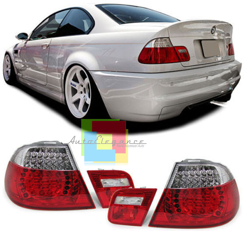 FANALI BMW E46 COUPE' 1999-2003 FARI POSTERIORI FANALI A LED