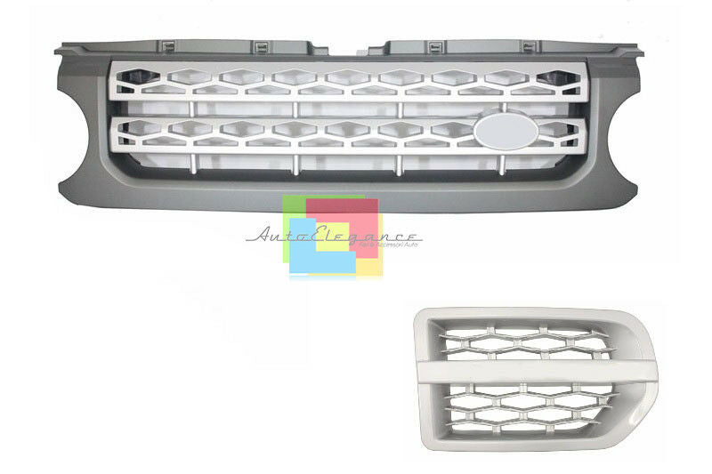 RANGE ROVER DISCOVERY 3 04-09 GRIGLIA ANTERIORE + LATERALE AUTOBIOGRAPHY