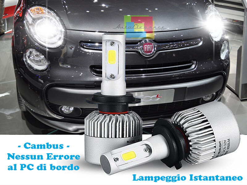 LAMPADE ANABBAGLIANTI LED FIAT 500L 2012+ ISTANTANEO 6000K