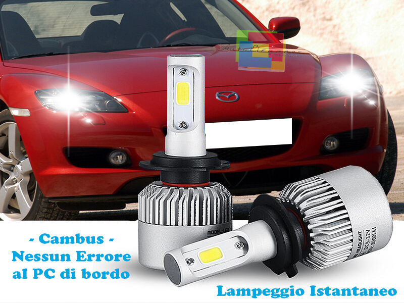 MAZDA RX-8 INSTANT 6000K CREE LED LOW BEAM LAMPS