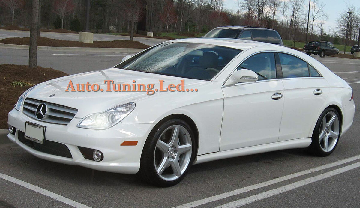 COPPIA LUCI POSIZIONI MERCEDES CLS 2005 IN POI CANBUS H6W BIANCO GHIACCIO AUTOELEGANCERICAMBI
