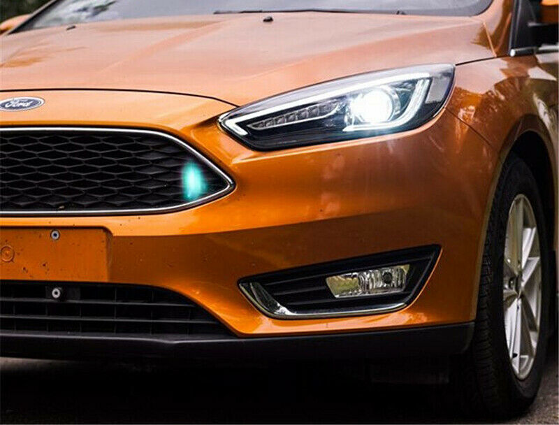 FORD FOCUS 2015 TO 2017 LED DAYTIME RUNNING LIGHTS DYNAMIC INDICATORS DEVIL EYE .-