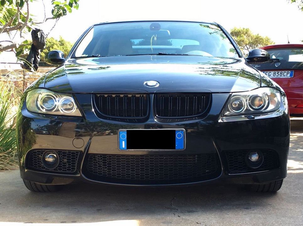 FRONT BUMPER M FOR BMW 3 SERIES E90 E91 M3 LOOK + fog lights