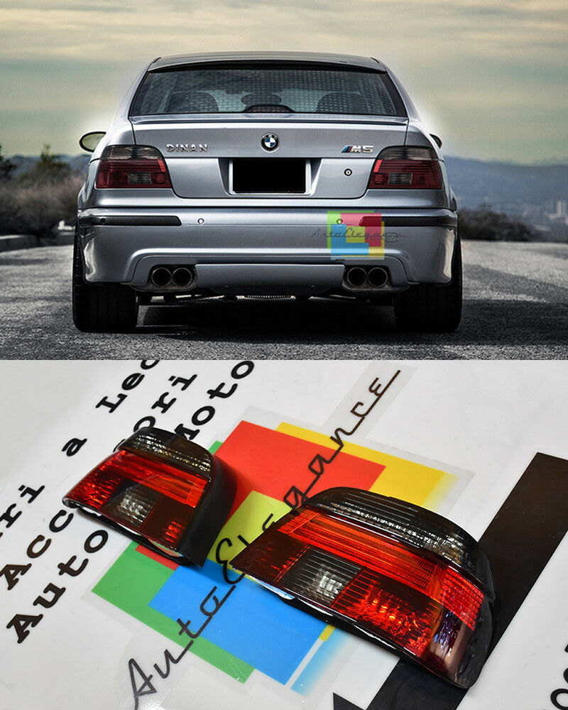 FARI POSTERIORI BMW SERIE 5 E39 BERLINA 95-00 FANALI ROSSO / FUME'