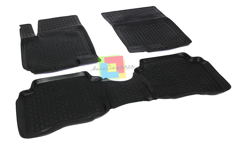 HYUNDAI i20 2009-2014 RUBBER CAR MATS SET - TOP QUALITY MATS -1