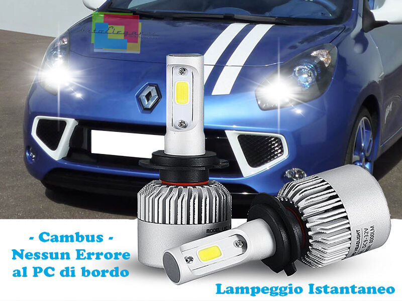 LED HIGH BEAM LAMPS RENAULT WIND 2010+ INSTANT CREE