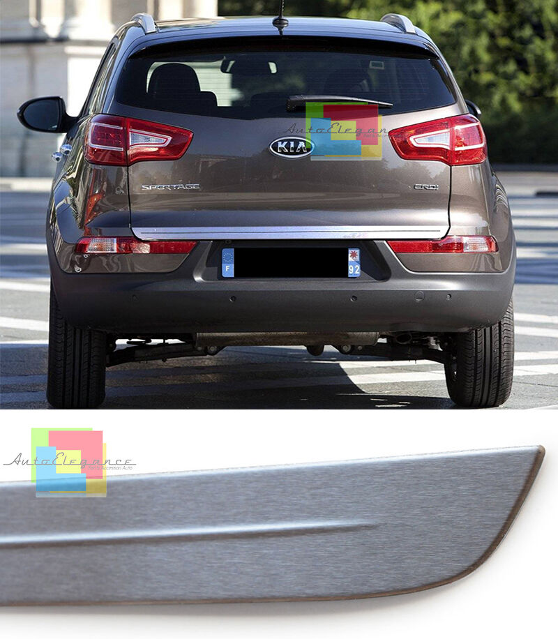 MODANATURE ADESIVE KIA SPORTAGE 2010-2015 CROMATURA POSTERIORE COFANO ACCIAIO