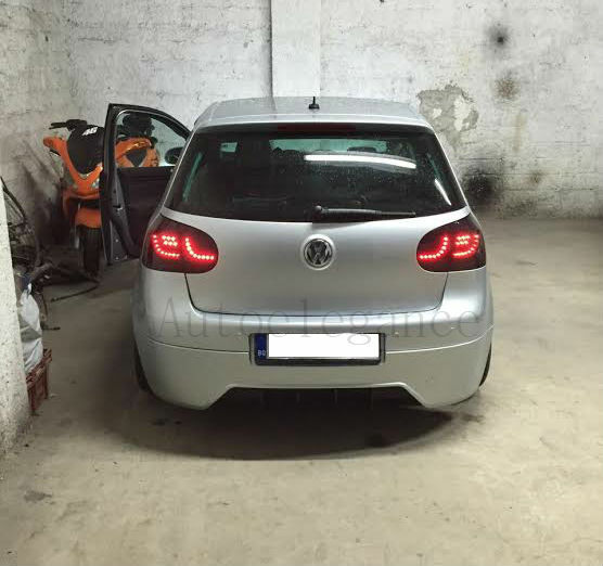 FARI POSTERIORI FULL LED VW GOLF MK5 V 2003-2008 NERO FUME' LOOK SPORTI
