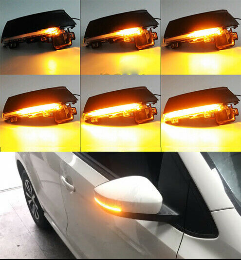 VW POLO 6R 6C 2009+ FRECCE LED DINAMICHE PER SPECCHI LATERALI SCORREVOLI
