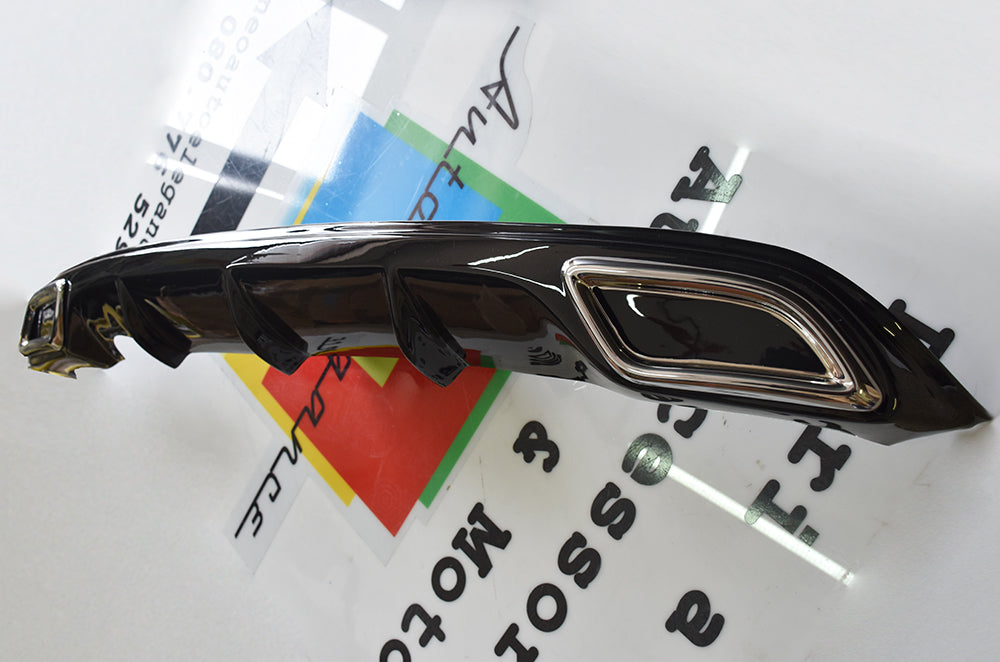 FORD FOCUS C-MAX REAR DIFFUSER UNDER BUMPER FOUR TIP ABS