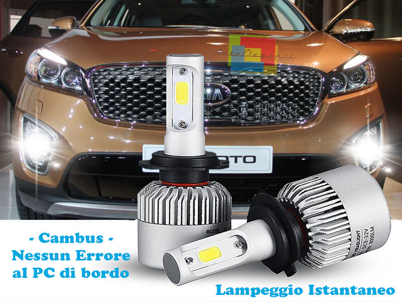 CREE LED FOG LIGHTS KIA SORENTO 2014+ CAMBUS ICE WHITE