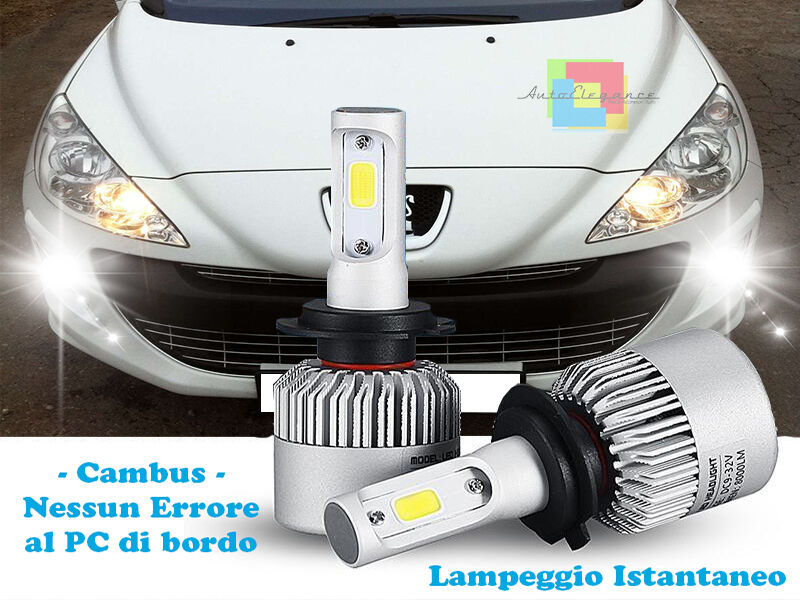 CREE LED FOG LIGHTS PEUGEOT 308 07-14 CAMBUS ICE WHITE