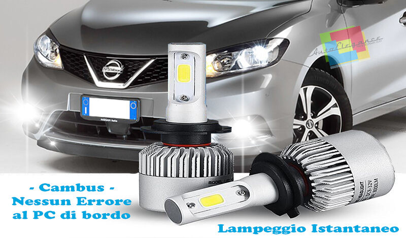 CREE LED FOG LIGHTS NISSAN PULSAR CAMBUS ICE WHITE