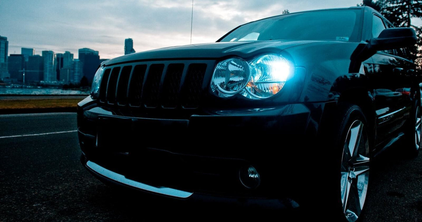 COPPIA LUCI POSIZIONI JEEP CHEROKEE CANBUS T10 BIANCO GHIACCIO AUTOELEGANCERICAMBI