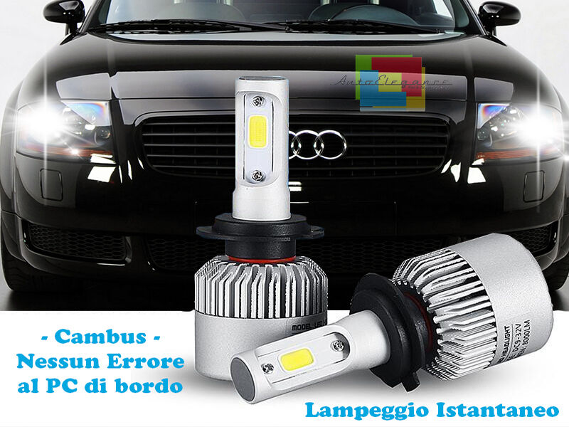 LAMPADE ANABBAGLIANTI LED AUDI TT 8N 99-06 ISTANTANEO 6000K