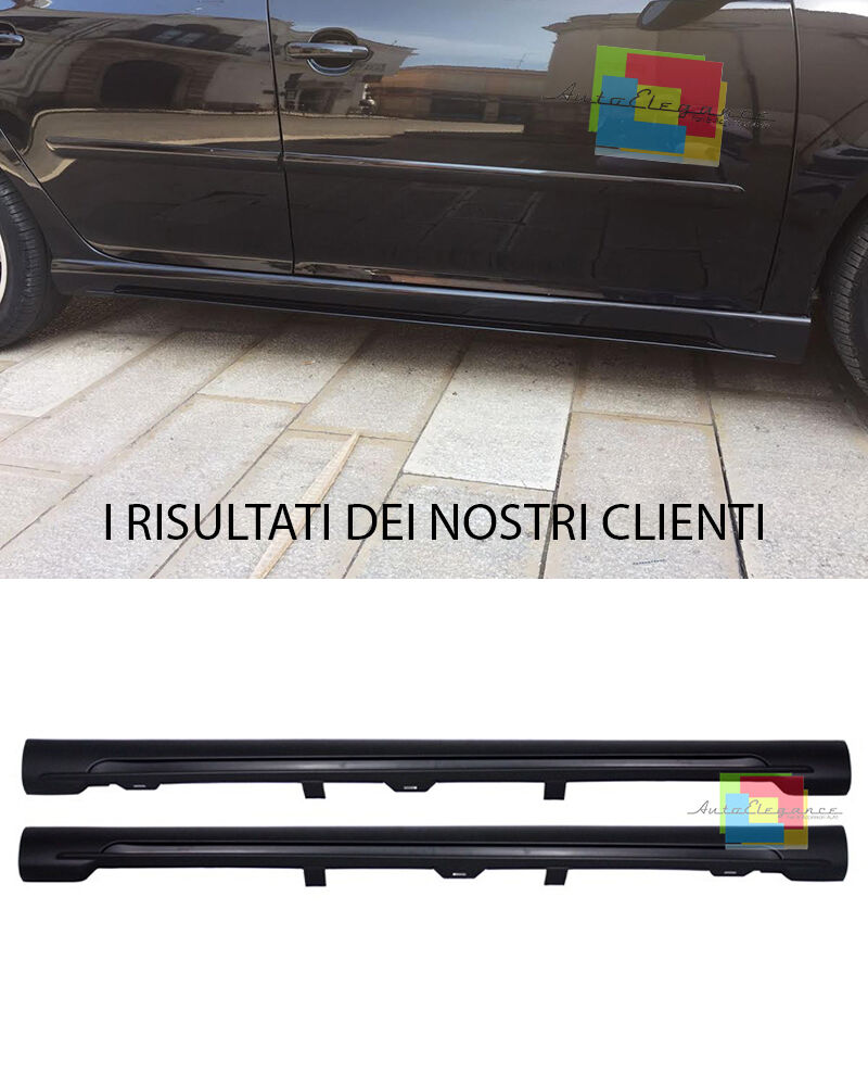MINIGONNE LATERALI LOOK SPORTIVO - VW GOLF 5 03-08 SPOILER SOTTO PORTA GTI