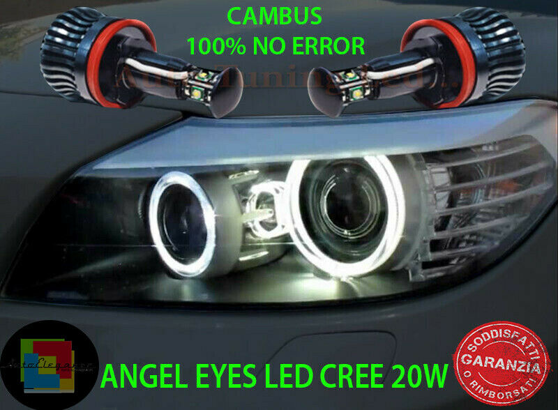 ANGEL EYES LED KIT 20W LED BMW Z4 E89 2009 ONWARDS NO ERROR SUPER QUALITY
