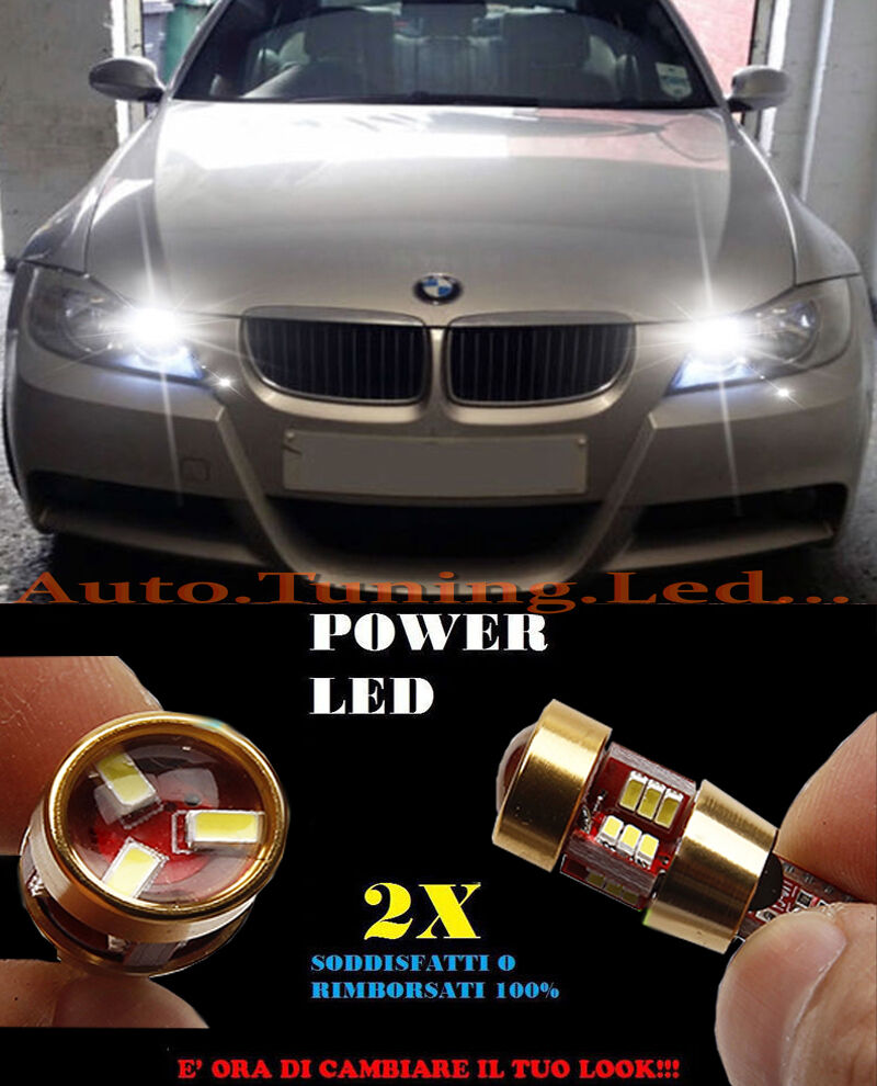 POSITION LIGHTS BMW 3 SERIES E90 E91 CANBUS T10 WHITE 27 LED SUPER QUALITY