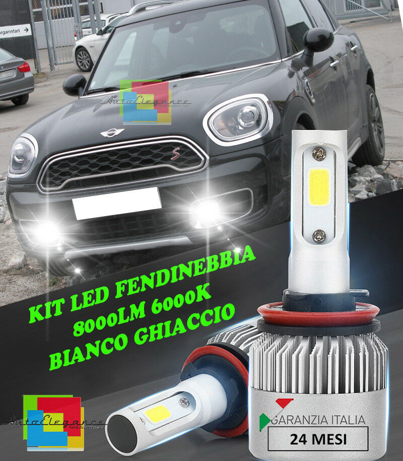 CREE LED FOG LIGHTS MINI COUNTRYMAN F60 2016+ CAMBUS ICE WHITE