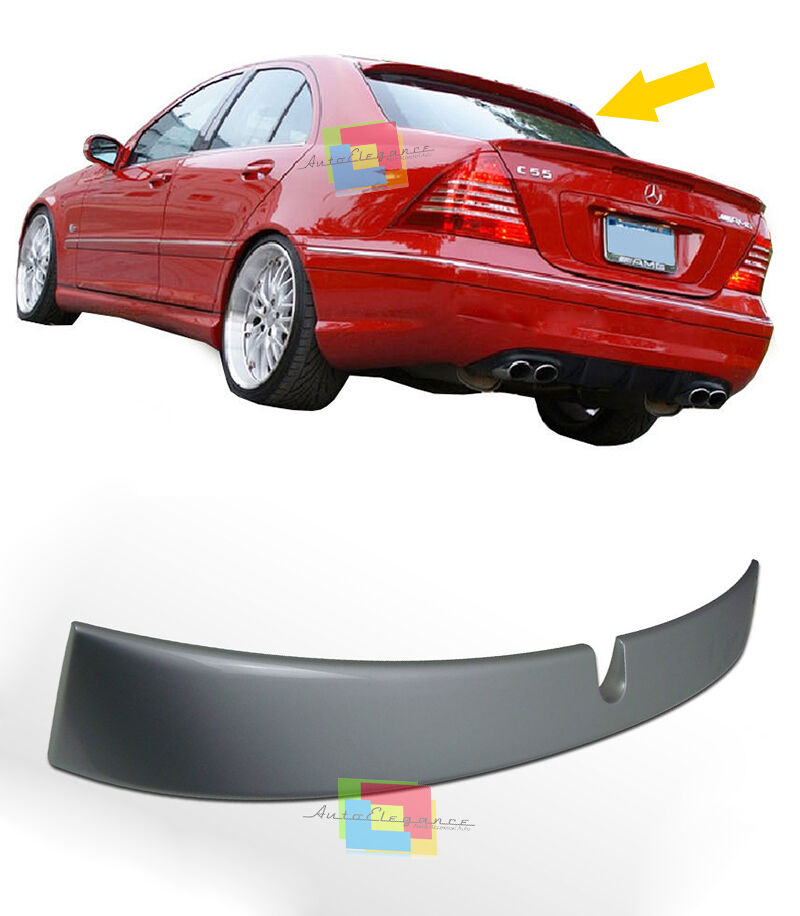 SPOILER POSTERIORE SUL TETTO MERCEDES CLASSE C W203 BERLINA LOOK AMG C55