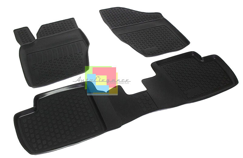 CITROEN C4 2004-2010 SET TAPPETINI AUTO IN GOMMA - TAPPETI TOP QUALITA. AUTOELEGANCERICAMBI