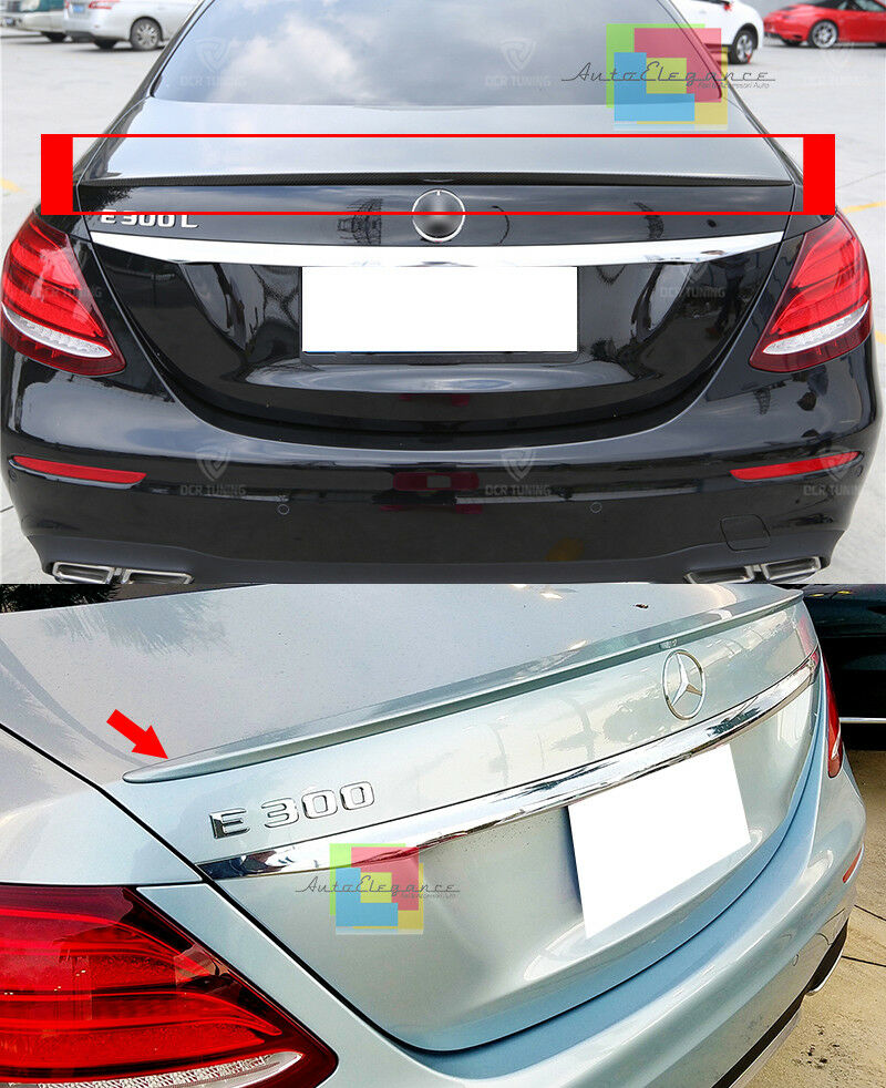 MERCEDES E-CLASS W213 2016+ REAR BONNET SPOILER AMG LOOK