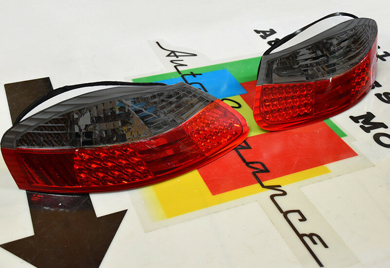 FARI POSTERIORI A LED PORSCHE BOXSTER 986 96-04 - FANALI LOOK SPORTIVO FUME'