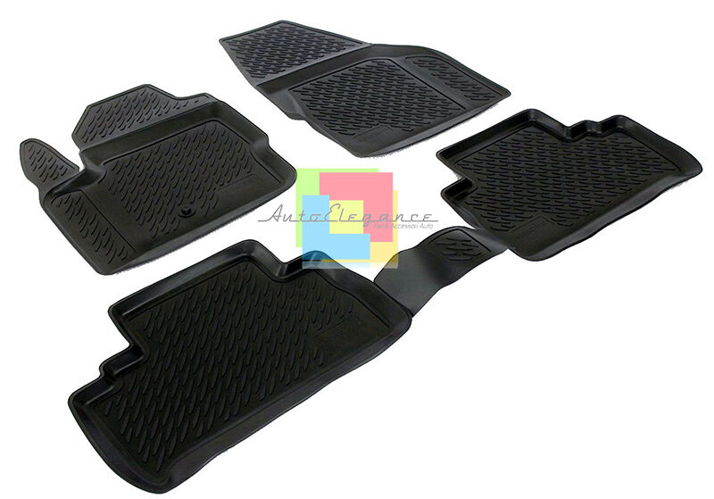 LAND ROVER FREELANDER 2 SET TAPPETINI AUTO IN GOMMA - TAPPETI TOP QUALITA -.