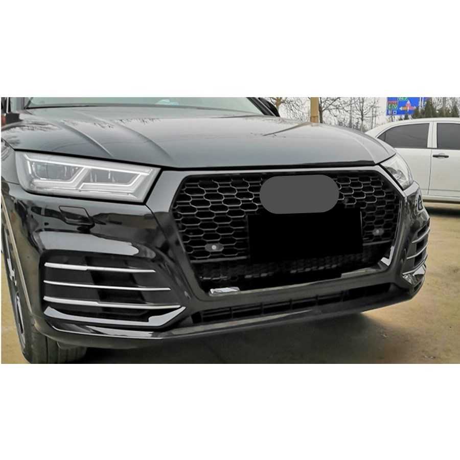 AUDI Q5 2016-2018 GRIGLIA ANTERIORE NERA LOOK RSQ5 AUTOELEGANCERICAMBI