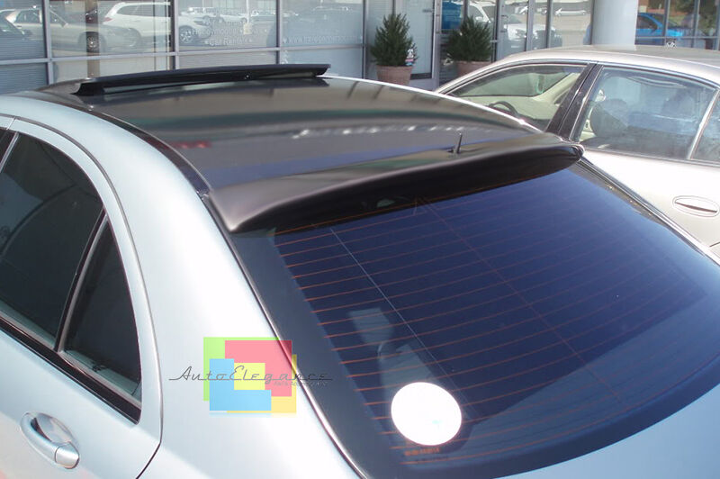 SPOILER POSTERIORE LOOK AMG C55 MERCEDES CLASSE C W203 BERLINA ALETTONE TETTO