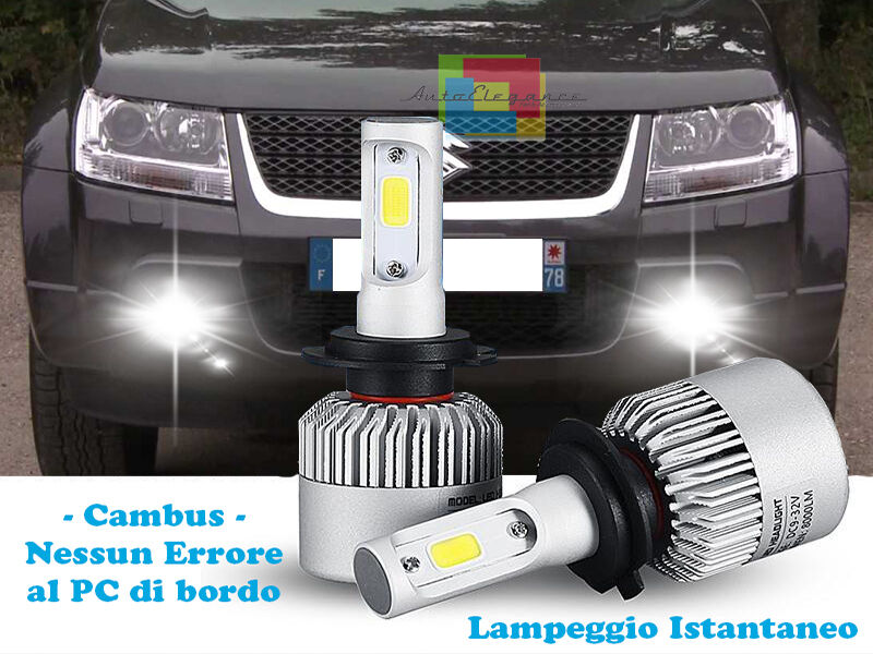 LAMPADE FENDINEBBIA A LED SUZUKI GRAND VITARA II CAMBUS BIANCO GHIACCIO