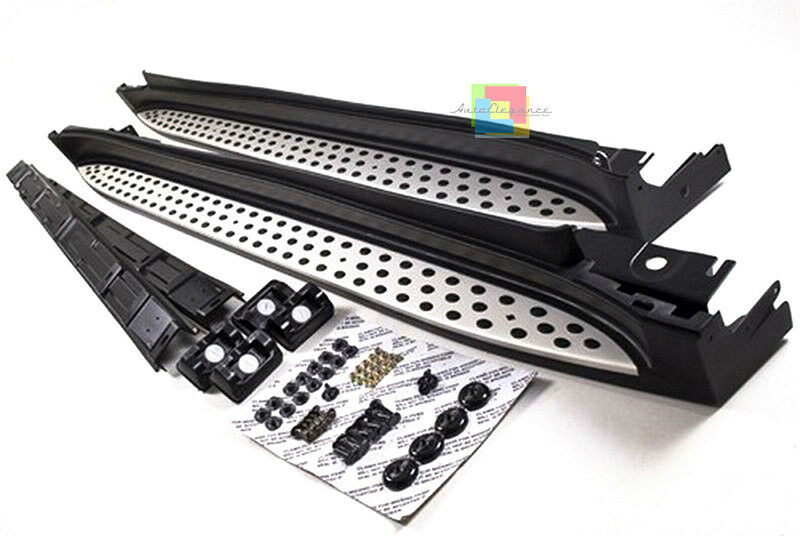 COPPIA PEDANE LATERALI PER MERCEDES GL X164 2006-2012 SOTTOPORTA TOP QUALITA' AUTOELEGANCERICAMBI