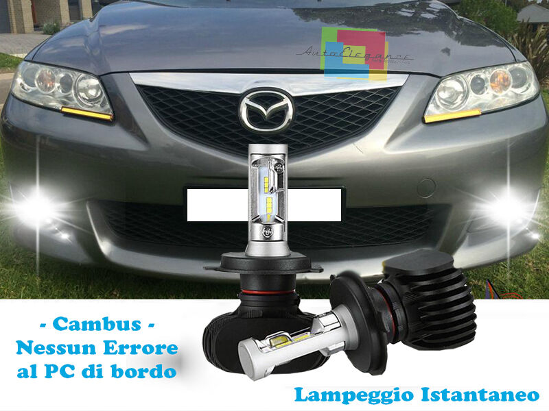 FOG LIGHTS INSTANT FLASH LED MAZDA 6 2002-2007 CREE