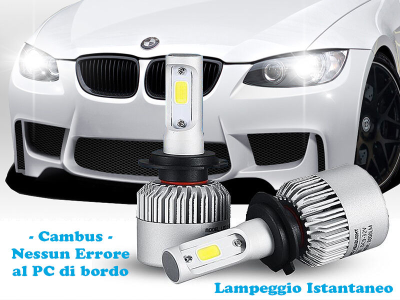 BMW 3 SERIES E92 LED LOW BEAM HEADLIGHTS INSTANT FLASH 6000K