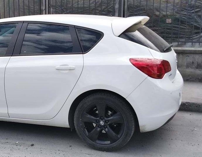 OPEL ASTRA J 2009-2015 SPOILER POSTERIORE ALETTONE SUL TETTO LOOK OPC