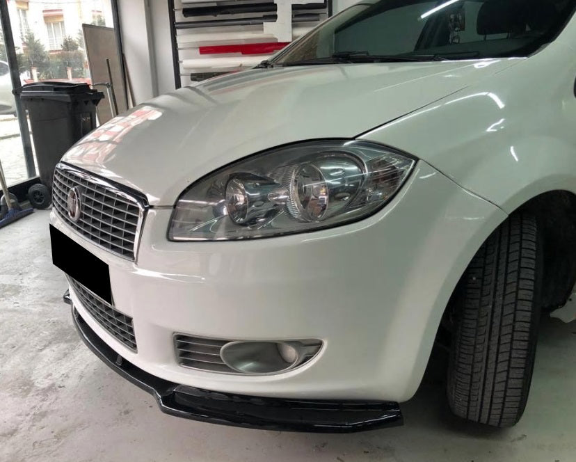 FIAT CROMA LAMA SOTTO PARAURTI ANTERIORE IN ABS LOOK SPORTIVO NERO LIP SPOILER
