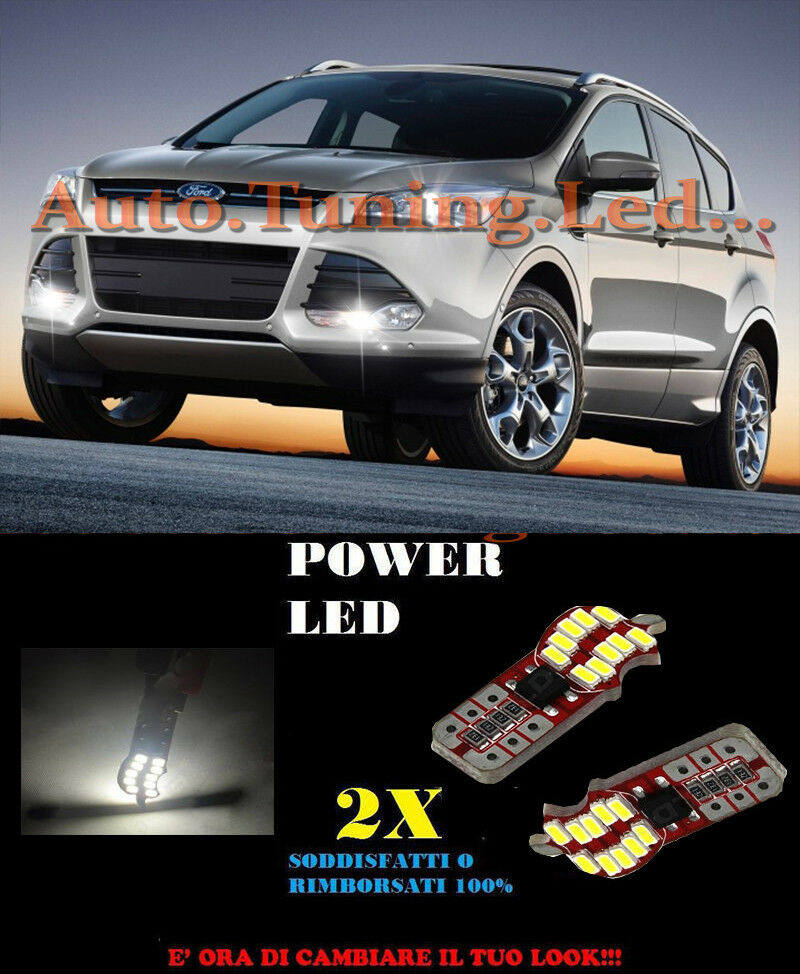 POSITION LIGHTS FORD KUGA MK2 2013+ CANBUS T10 WHITE 20 LED SUPER QUALITY
