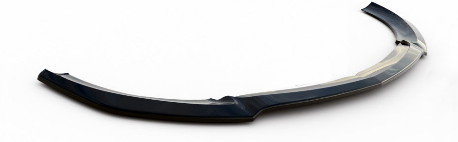 MERCEDES E W213 S213 E63 FRONT SPLITTER UNDER BUMPER ABS GLOSS BLACK 0012
