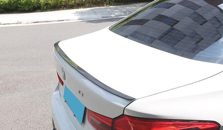 SPOILER POSTERIORE SUL COFANO BMW SERIE 5 G30 2016 IN POI IN ABS CARBON LOOK M