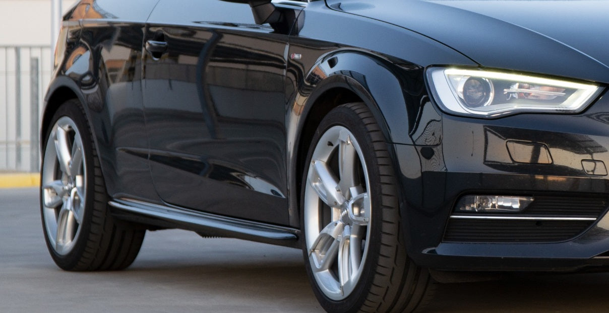 SIDE SKIRTS AUDI A3 8V 3 DOORS SIDE SPOILER SLINE LOOK