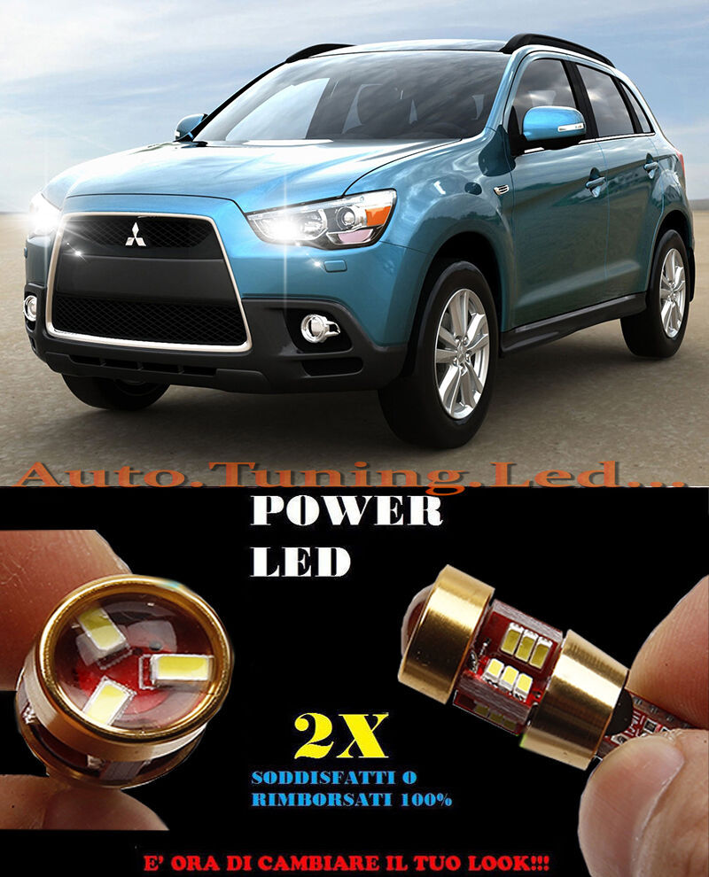 LUCI POSIZIONE MITSUBISHI ASX CANBUS T10 BIANCO 27 LED SUPER QUALITA